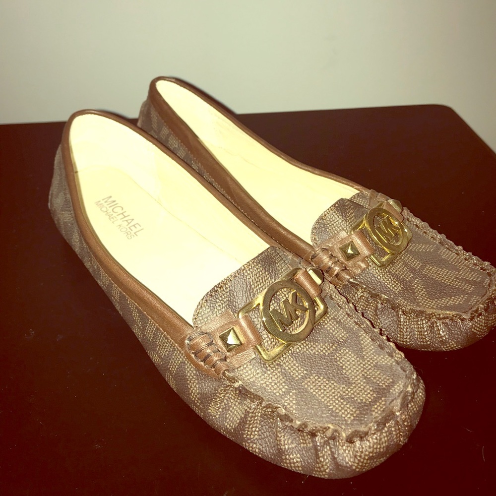 Michael Kors monogram flats